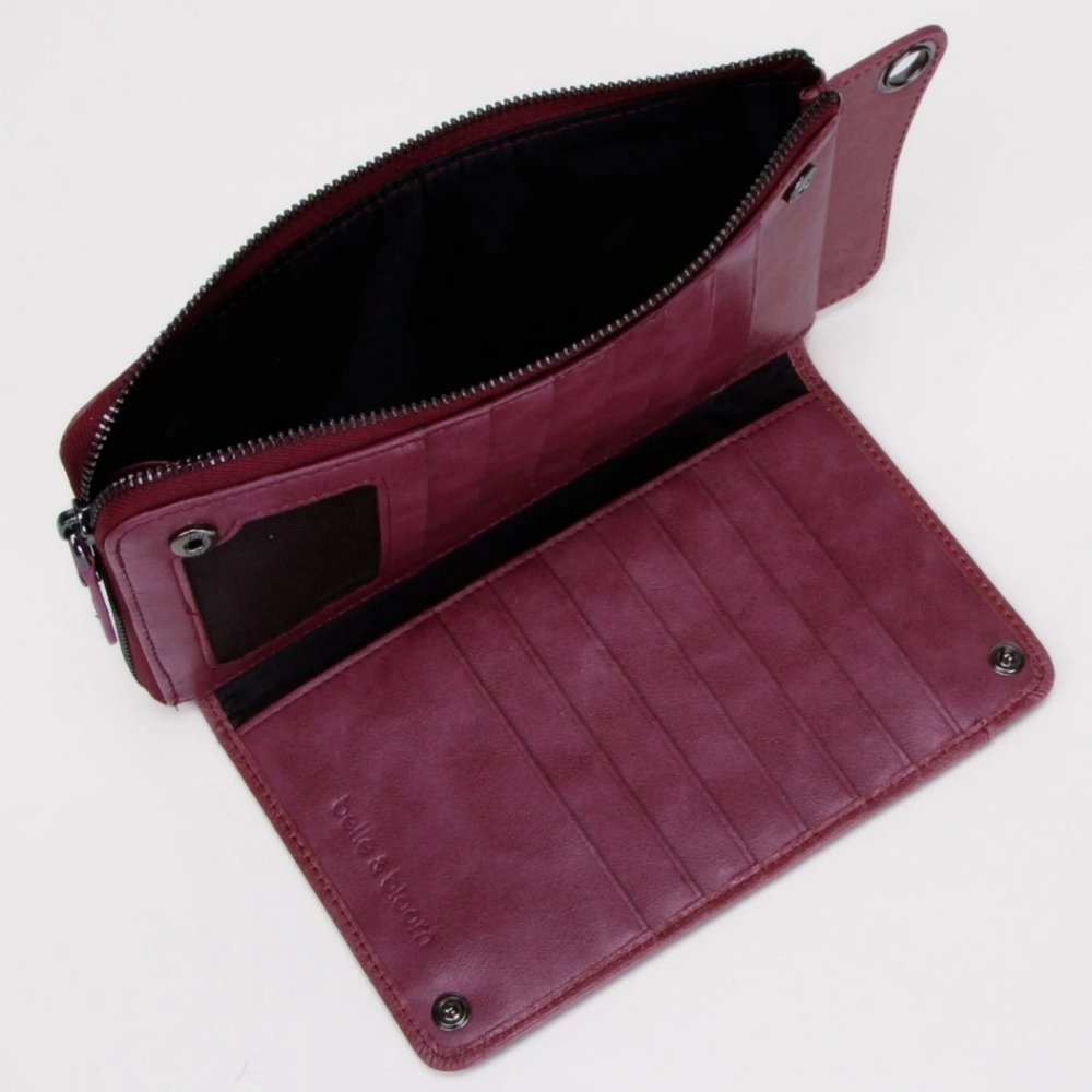 Penelope Leather Wallet by Belle and Bloom